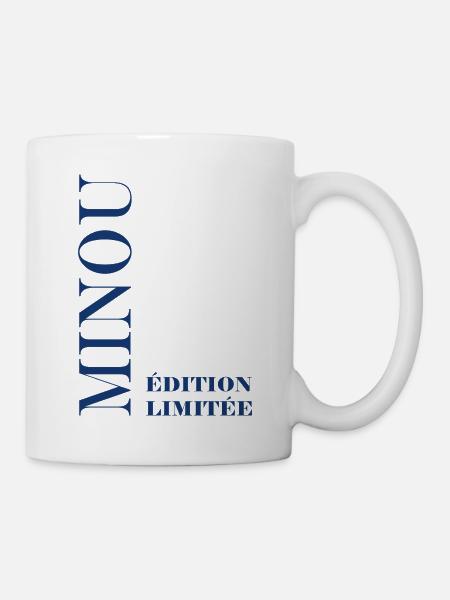 minou - Mug blanc - blanc