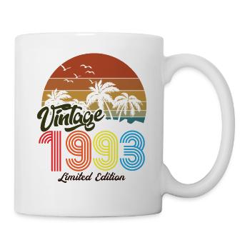 Unique vintage 1993 Limited edition - Mug - white - Right