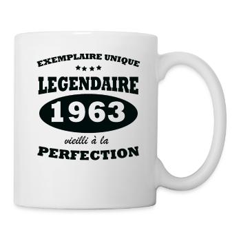 Vintage unique copy 1963 Limited edition - Mug - white - Right
