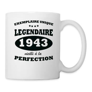 Vintage unique copy 1943 Limited edition - Mug - white - Right