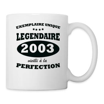 Unique vintage copy 2003 Limited edition - Mug - white - Right