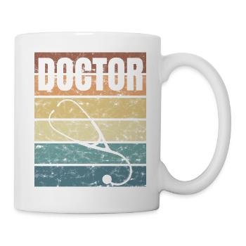Doctor Doctor Crunge Effect Practice - Mug - white - Right