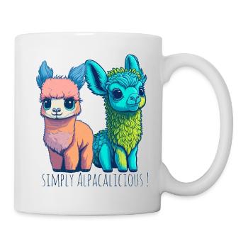 Alpaka - simply Alpacalicious 5000 - DIGITAL - Tasse - Weiß - Rechts