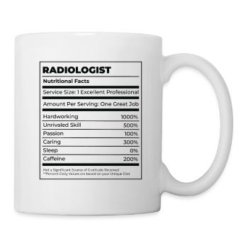 Radiology Rad Tech Technologist Radiologist X-ray - Mug - white - Right