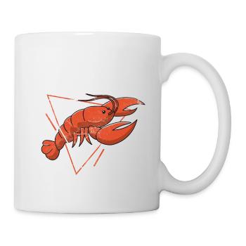 It Ain't Gonna Suck Itself Funny Cajun Crawfish - Tasse - Weiß - Rechts