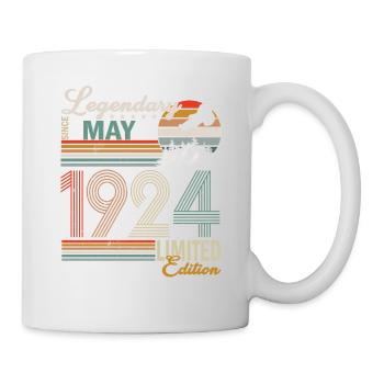 Sloth Birthday May 1924 Born 1924 - Mug - white - Right