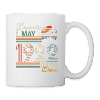 Sloth Birthday May 1922 Born 1922 - Mug - white - Right