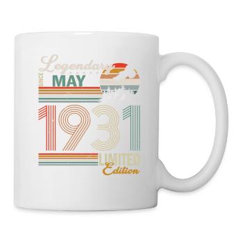 Sloth Birthday May 1931 Born 1931 - Mug - white - Right