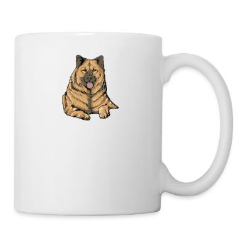 Eurasier Dog I Dog breed for dog owners - Mug - white - Right