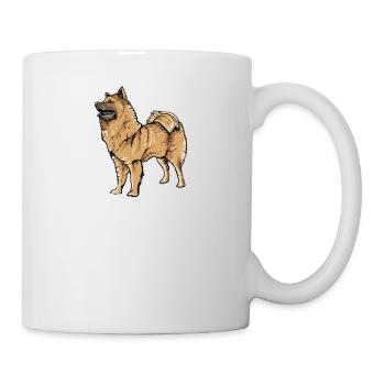 Eurasier Dog I Dog breed for dog owners - Mug - white - Right