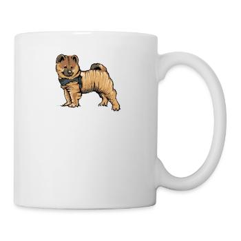 Eurasier Dog I Dog breed for dog owners - Mug - white - Right