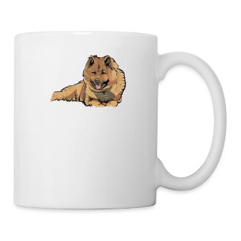 Eurasier Dog I Dog breed for dog owners - Mug - white - Right