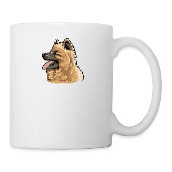 Eurasier Dog I Dog breed for dog owners - Mug - white - Right