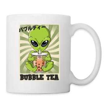 Boba Tea Alien Bubble Tea - Tasse - Weiß - Rechts