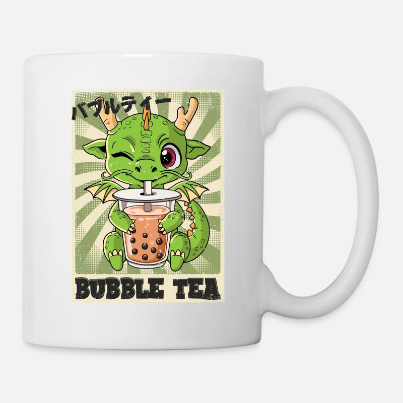 Boba Tea Dragon Bubble Tea - Mug blanc - blanc