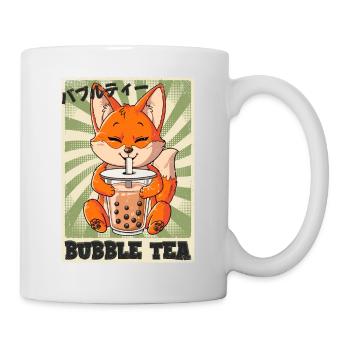 Boba Tea Fox Bubble Tea - Mug - white - Right