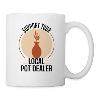 Pottery Clay Pottery Course Pottery Pottery - Mug - white - Right