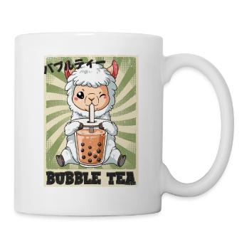 Boba Tea Lama Bubble Tea - Mug - white - Right