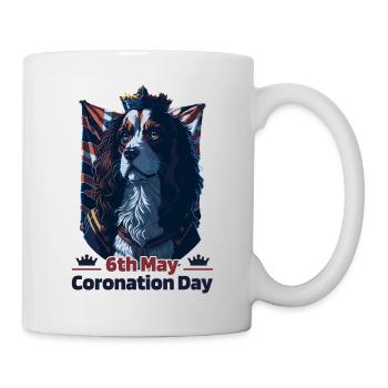 King's Coronation Day May 6th, 2023 Celebration - Tasse - Weiß - Rechts