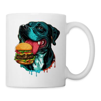 Dog Licks Gentle Citizen Funny Design - Mug blanc - blanc - Droite