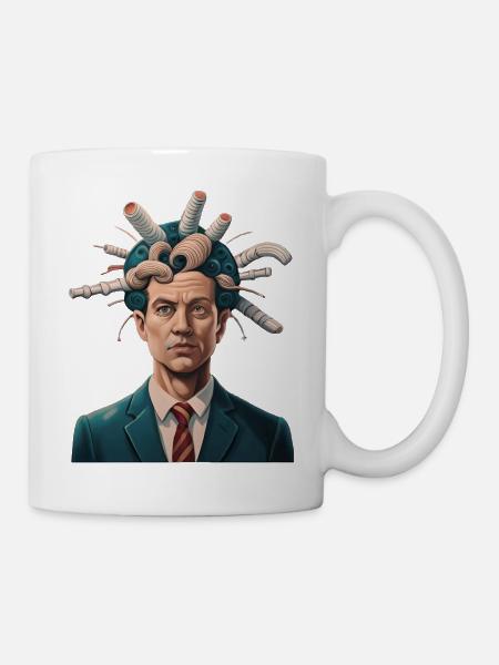 no Aliens - Tasse - Weiß