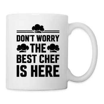 Don't Worry The Best Chef Is Here Chef Cooks Kitch - Mug - white - Right