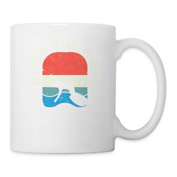 Drop The Rope Wakesurfing Wakesurf Wake Surf Boot - Tasse - Weiß - Rechts