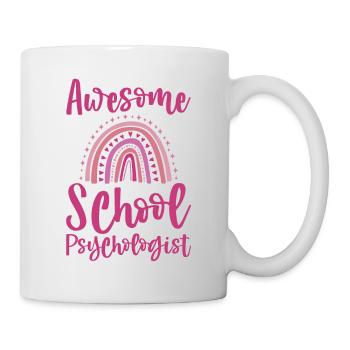 Psychologue scolaire génial 4 - Mug blanc - blanc - Droite