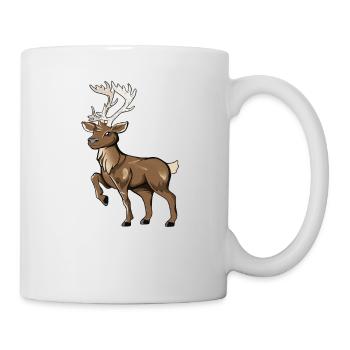 Kawaii Reindeer - Mug - white - Right
