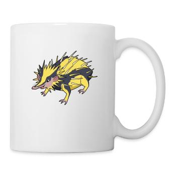 Kawaii striped tenrecs - Mug - white - Right