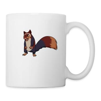 Écureuil géant Kawaii - Mug blanc - blanc - Droite