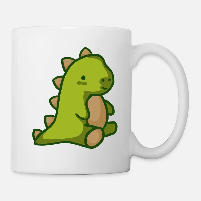 Cute dinosaur that looks like a teddy bear - Mug - white