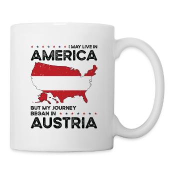 Born Austrian Austria American USA Citizenship - Mug - white - Right