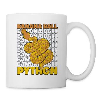 Banana Ball Python Snake Python Banana Ball - Mug - white - Right