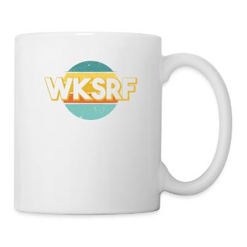 WKSRF Wakesurf Wake Surf Surfen Retro Boot Surfen - Tasse - Weiß - Rechts