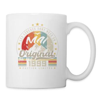 Légendes Mai 1999 Cadeau D'anniversaire Mai 1999 - Mug blanc - blanc - Droite