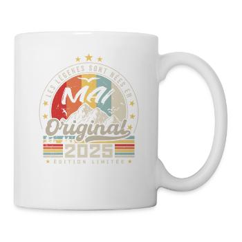 Légendes Mai 2025 Cadeau D'anniversaire Mai 2025 - Mug blanc - blanc - Droite