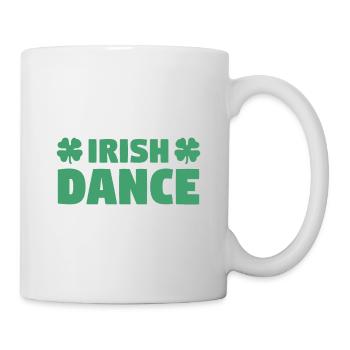 Pourquoi marcher quand vous pouvez danser irlandais St. Patrick’s - Mug blanc - blanc - Droite
