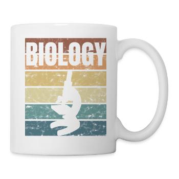 Biology Biologist Biologist Microscope - Mug - white - Right