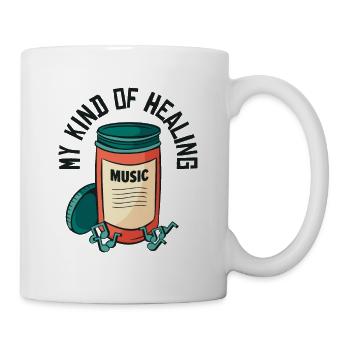 Music Pills Musician Notes Lover Healing - Mug - white - Right