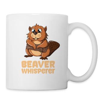 Beaver Whisperer - Mug - white - Right