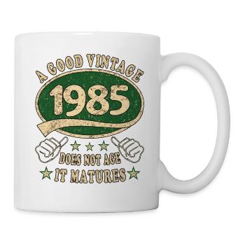 38th Birthday 1985 38 Good vintage - Mug - white - Right