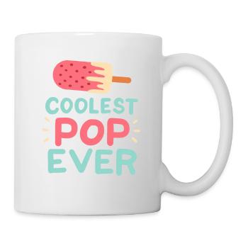 Der coolste Pop aller Zeiten - Tasse - Weiß - Rechts