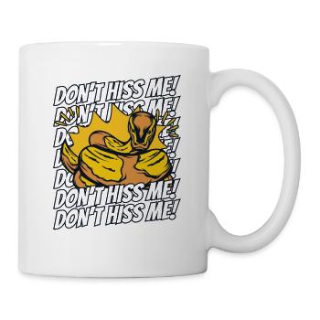 Don't Hiss Her Schuppenkriechtiere Python Banana - Mug - white - Right