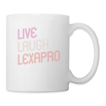 Life Laughter Lexapro - Mug - white - Right
