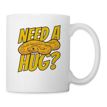 Need A Hug Python Snake Python Breeder Banana - Mug - white - Right