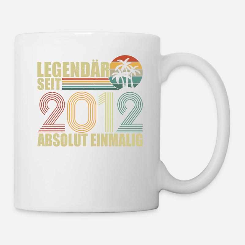 Geburtstag Limited Edition 2012 - Tasse - Weiß
