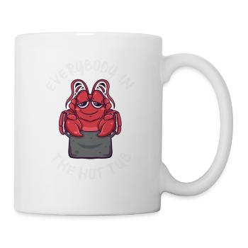 Funny Everybody In The Hot Tub Kawaii Cajun - Mug - white - Right