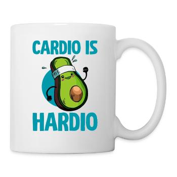 Cardio Is Hardio 4 - Mug - white - Right