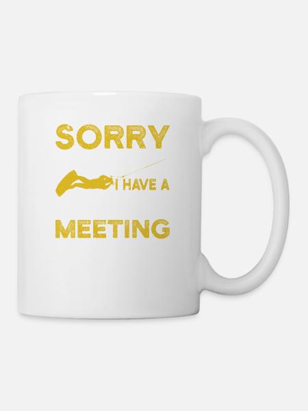 Sorry, ich kann nicht, ich habe eine Vorstand - Tasse - Weiß
